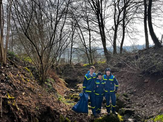 Flurreinigung 2026 - Teilehmer des THW