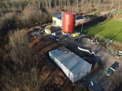 Luftaufnahme Energiezentrale