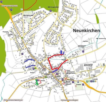 Baufortschritt in Neunkirchen