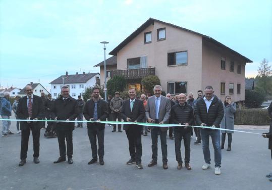 ELR-Ausbaumaßnahme "Zeilweg - Am Hackwald" offiziell eingeweiht