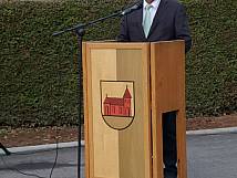 Einweihung Zeilweg-Am Hackwald - Grußworte Minister Hauk