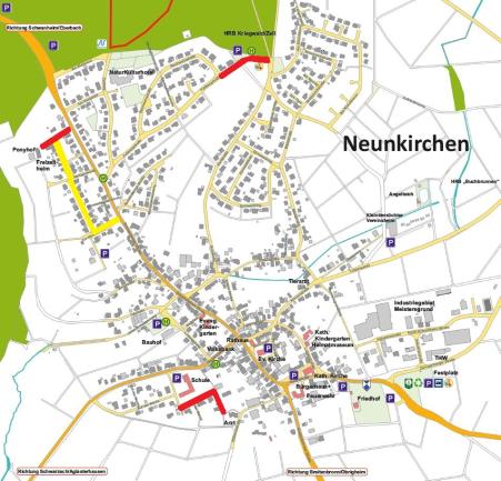 Baufortschritt in Neunkirchen