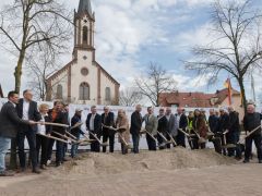 Spatenstich Nahwärmeausbau