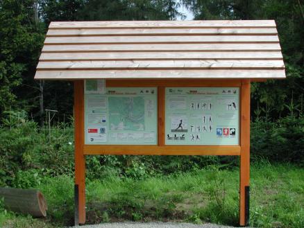 Informationstafel Nordic Walking