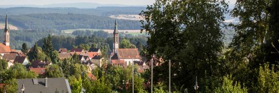 Aussicht Neunkirchen mit Pflegewohnpark