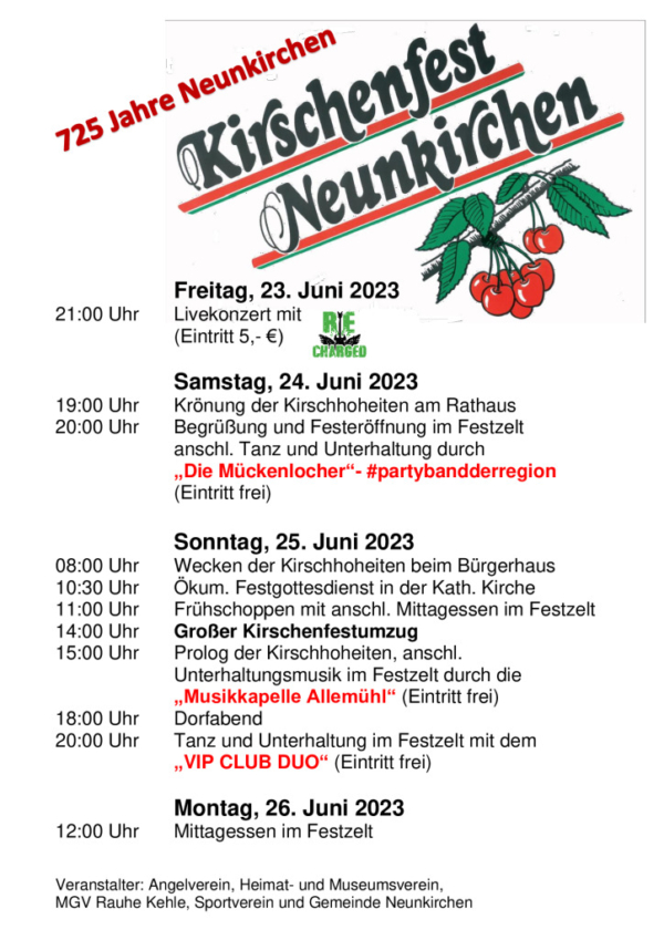 thumbnail of Plakat mit Programm Kirschenfest-Variante 1