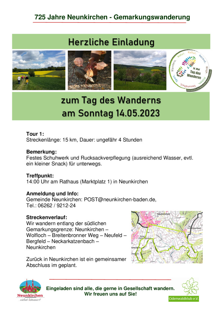thumbnail of Tag des Wanderns 14.05.2023 Plakat